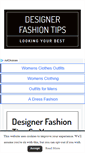 Mobile Screenshot of designerfashiontips.com